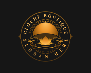 Cloche Cuisine Restaurant logo design