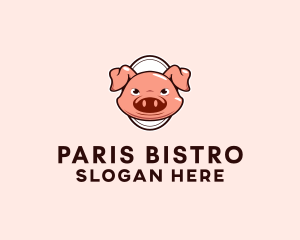 Pork Meat Ranch logo design