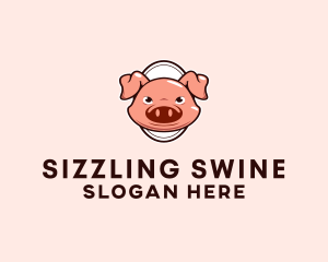 Pork - Pork Meat Ranch logo design