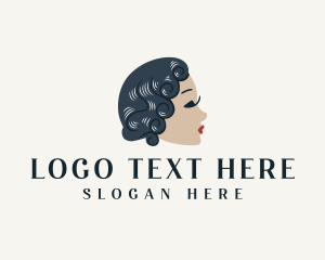 Esthetician - Beauty Woman Cosmetics logo design