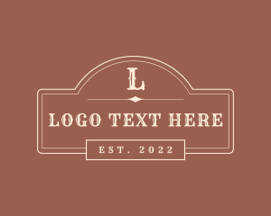 Texas - Western Countryside Saloon logo design