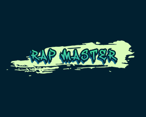 Rap - Street Art Graffiti logo design