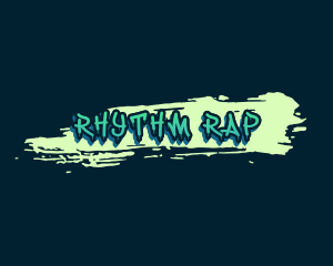 Rap - Street Art Graffiti logo design