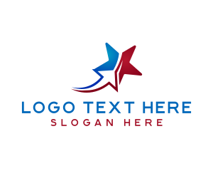 Shipping - Logistics Arrow Star logo design