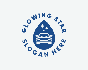 Shining - Garage Car Wash Droplet logo design