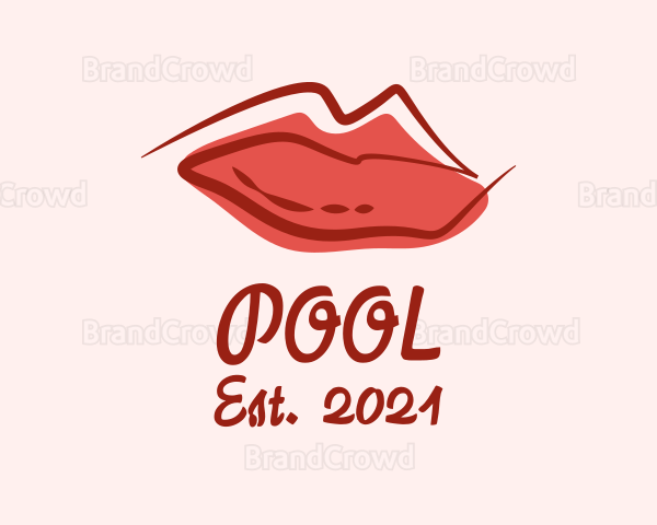 Red Sexy Lips Logo