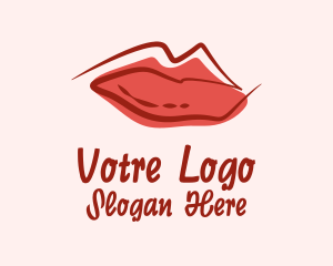 Red Sexy Lips Logo