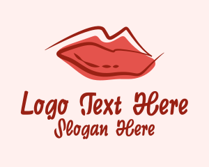 Red Sexy Lips Logo