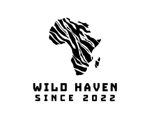 Wild Zebra Safari  logo design