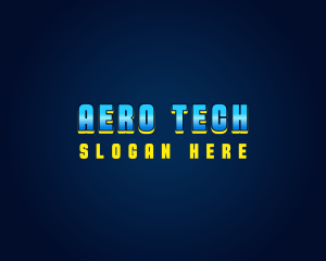 Futuristic Gaming Tech logo design