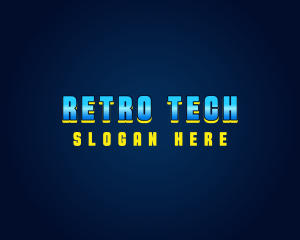 Futuristic Gaming Tech logo design