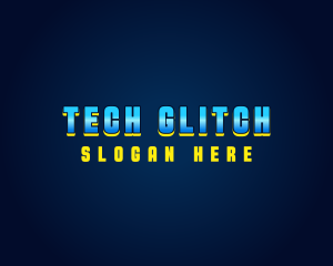 Futuristic Gaming Tech logo design