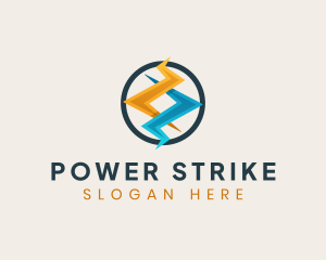 Electric Power Energy logo design