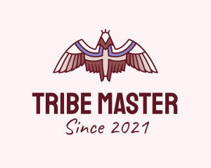 Tribal Bird Feathers logo design