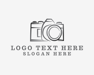 Vlog - Camera Photo Studio logo design