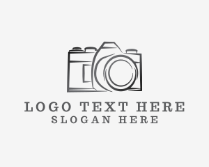 Multimedia - Camera Photo Studio logo design