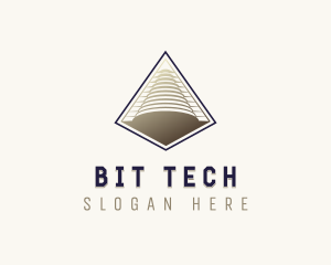 Tech Consulting Pyramid logo design