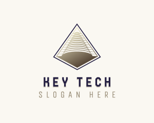 Tech Consulting Pyramid logo design