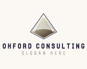 Tech Consulting Pyramid logo design