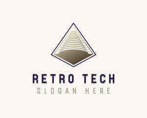 Tech Consulting Pyramid logo design