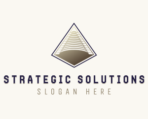 Consulting - Tech Consulting Pyramid logo design