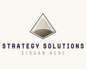 Consulting - Tech Consulting Pyramid logo design