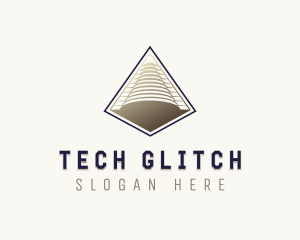 Tech Consulting Pyramid logo design