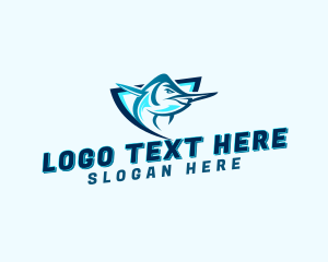 Coastal - Swordfish Game Esports logo design