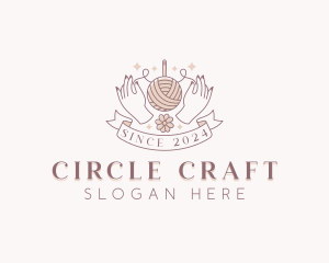 Hands Yarn Handicraft logo design