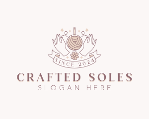 Hands Yarn Handicraft logo design