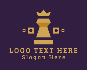 King Chess Tournament Logo