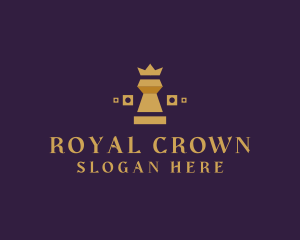 King - King Chess Tournament logo design