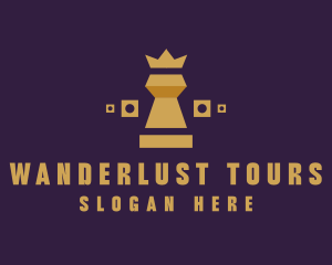 Sport Chess Tournament logo design