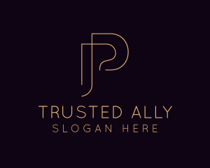 Partner - Professional Attorney Legal Advice logo design