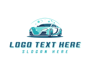 Maintenance - Sports Car Auto Wash logo design