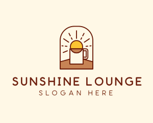 Sunrise Breakfast Coffee Brew logo design