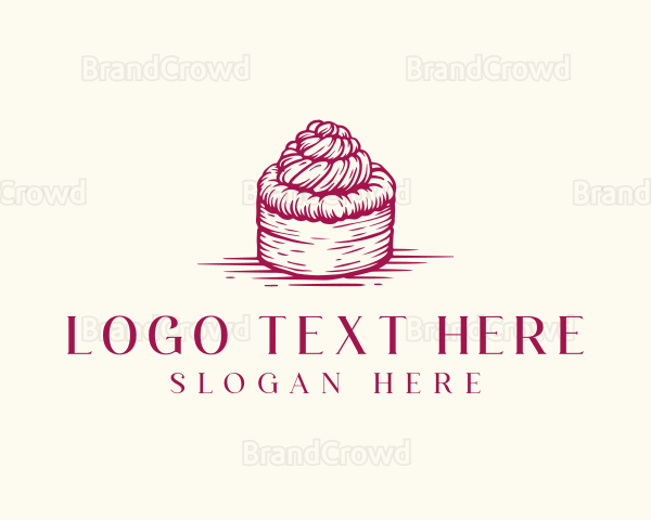 Sweet Cake Pastry Logo