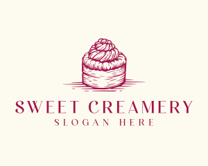 Sweet Cake Pastry  logo design