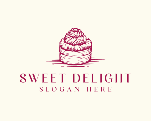 Sweet Cake Pastry  logo design