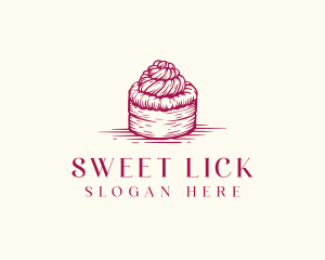 Sweet Cake Pastry  logo design