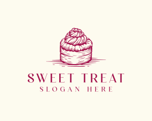 Sweet Cake Pastry  logo design