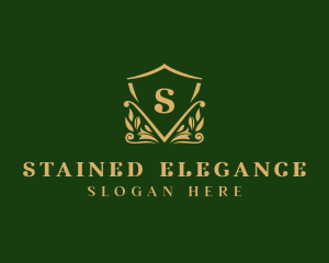 Elegant Royal Shield logo design