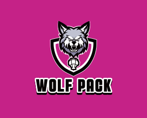 Wolf Esports Gaming logo design