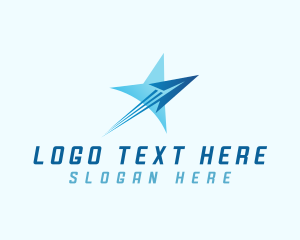 Export - Express Courier Delivery logo design