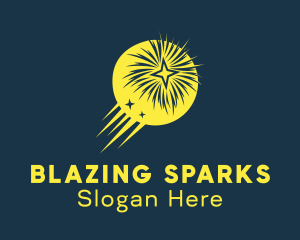 Yellow Star Fireworks logo design