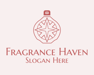 Star Bottle Perfume logo design