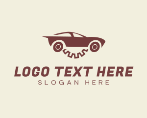Gear - Minimal Automobile Gear logo design