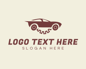 Automobile - Minimal Automobile Gear logo design