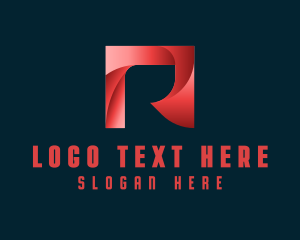 Advertising - Creative Company Letter R logo design