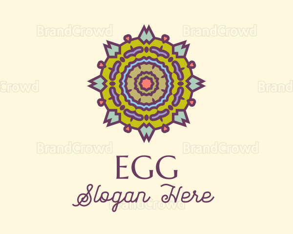 Traditional Multicolor Ornament Logo